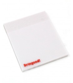 Transparent Sticky Note - 50 x 75 mm