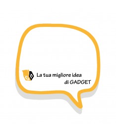 Idea personalizzazione post it a forma di fumetto 75x75mm