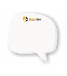 Post it a forma di fumetto personalizzati - 75x75mm