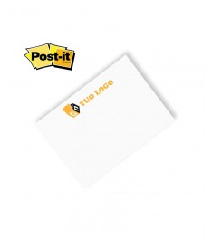 post-it originale 102x75 mm 3m bianco personalizzato