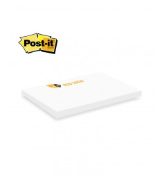 post-it originale 102x75 mm 3m bianco personalizzato