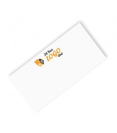 Fronte post it grandi rettangolari 100x75mm con stampa logo