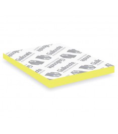 Sottoblocco Post-it 50 x 75 mm in carta giallo pastello con stampa personalizzata