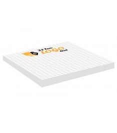 Post-it 72 x 72 mm a quadretti personalizzati con logo