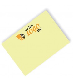 Post it giallo 100 x 75 mm con stampa personalizzata