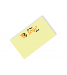 Post-it giallo 125 x 75 mm con stampa personalizzata