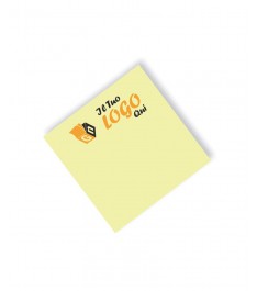 Post it giallo 100 x 100 mm con stampa personalizzata