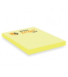 Post-it giallo 100 x 150 mm con stampa personalizzata