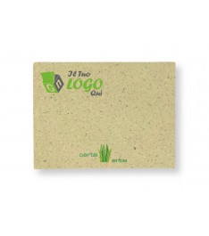 Post-it in carta erba 100x75mm da personalizzare | Giallonote