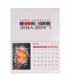 Calendario con base rigida personalizzato chiuso