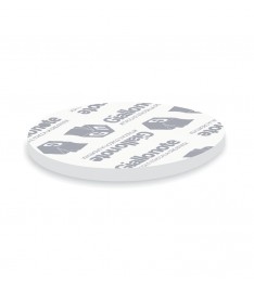 Memo adesivi sagomati 100 x 100 mm personalizzati retro