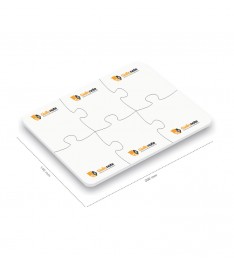 misure blocchetto adesivo sagomato puzzle personalizzato