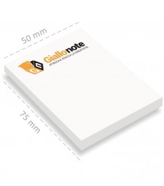 S-Memo 50x75mm personalizzato con copertina e bandierine segnapagina