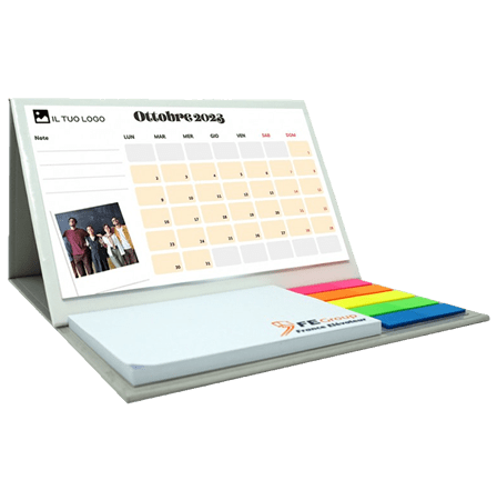 Calendario da tavolo personalizzato 2023