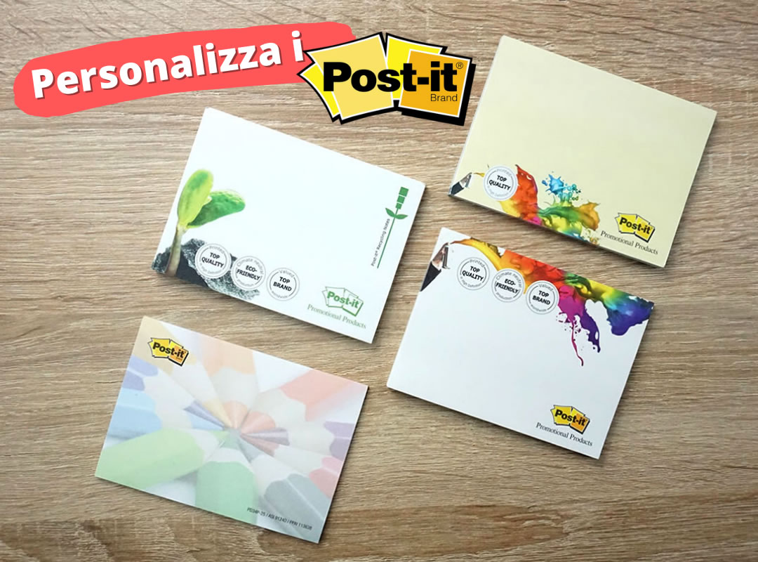 esempi di post-it da personalizzare