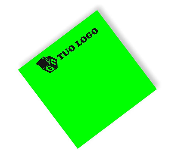 post it verde fluo