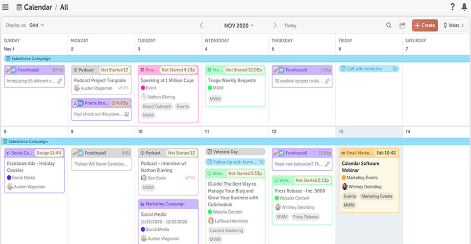 template calendario editoriale coschedule