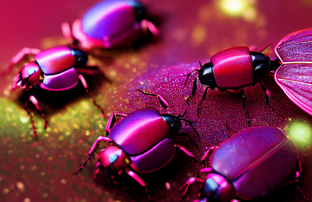 Cocciniglia, da dove è nata l'idea del colore Viva Magenta