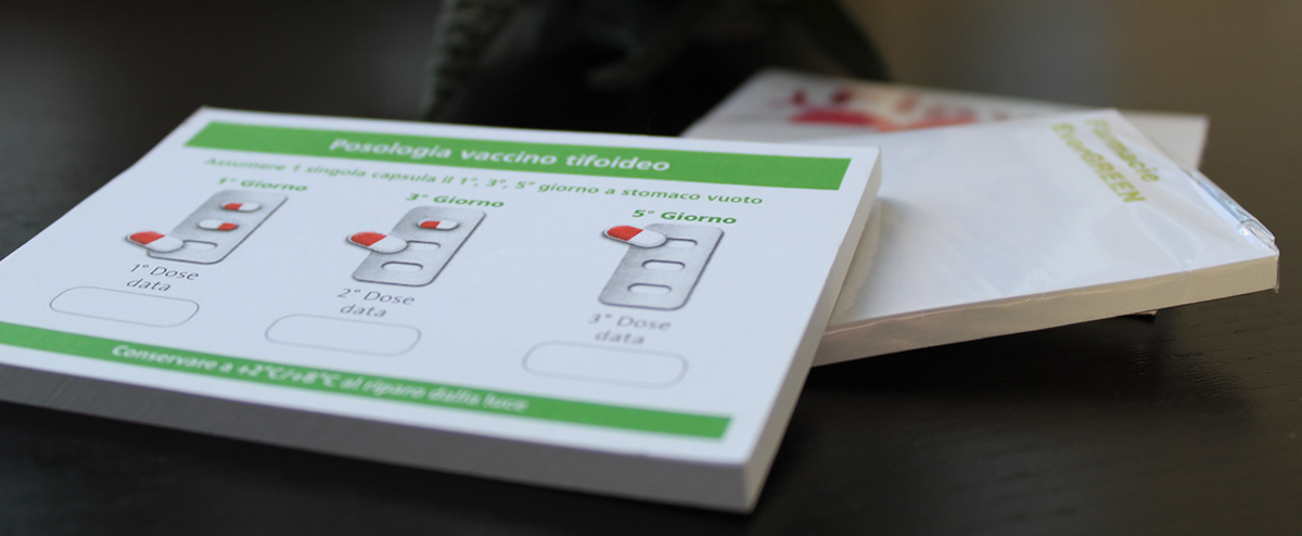 Memo adesivi personalizzati per aziende farmaceutiche