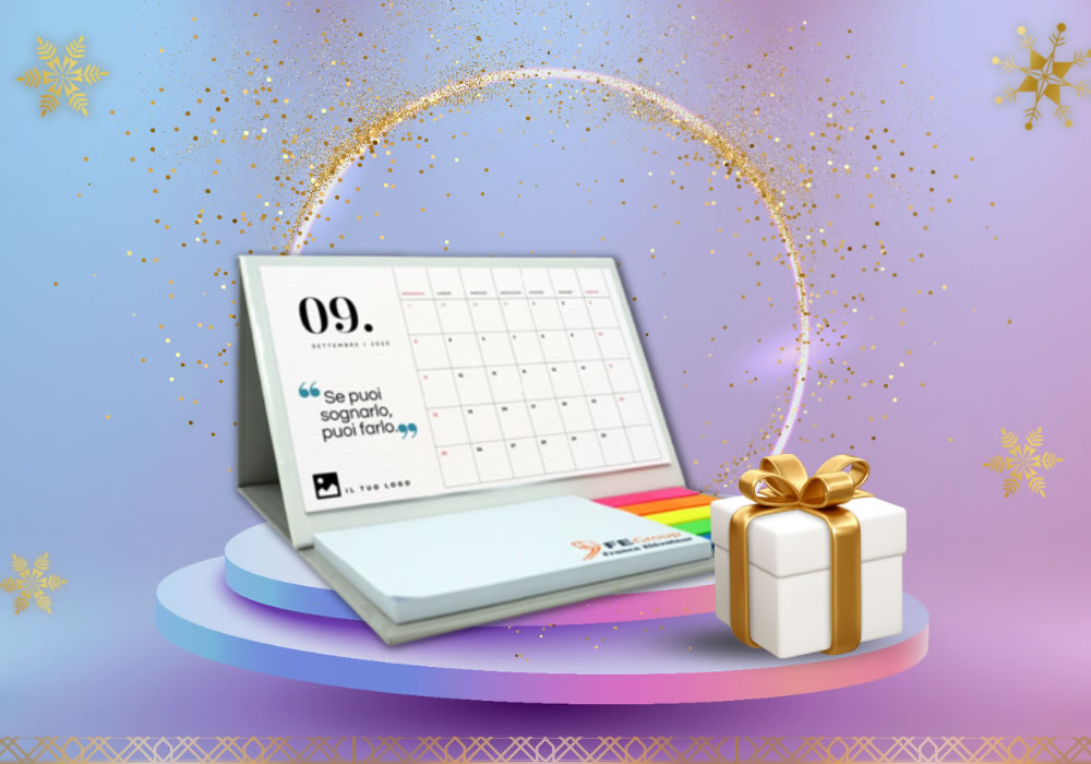 Calendario da tavolo 2023 personalizzabile