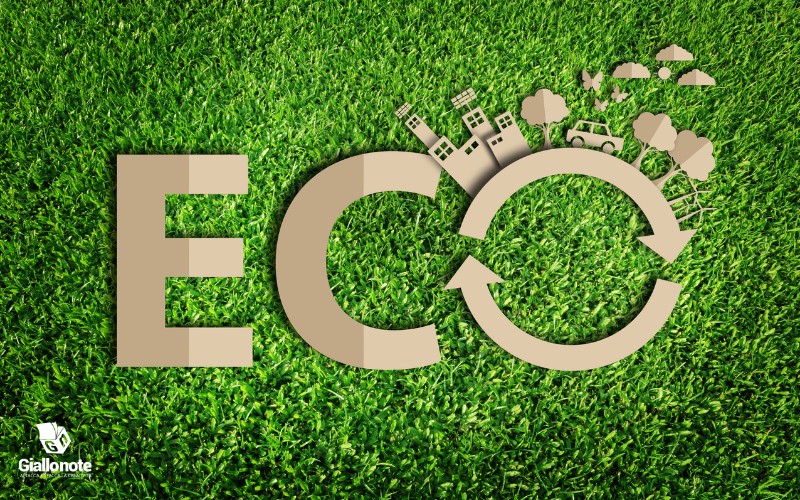 carta erba scelta eco-friendly per l'ambiente