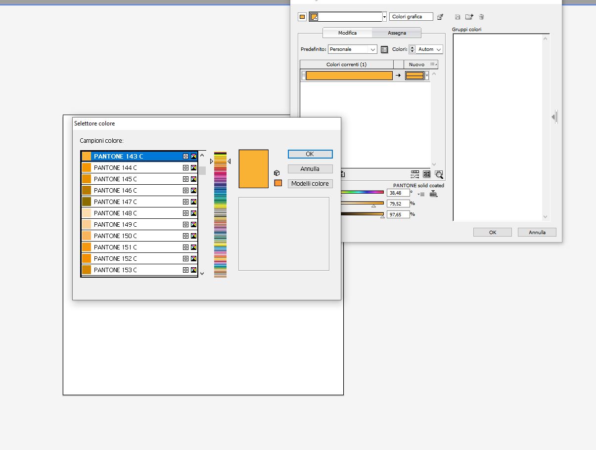 codice colore pantone illustrator