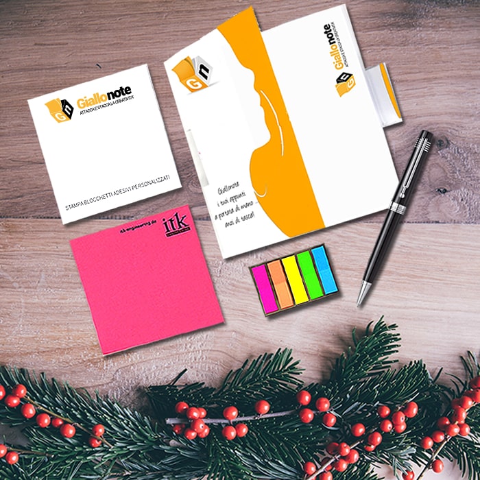 post-it porta post e segnapagine per Natale 2020