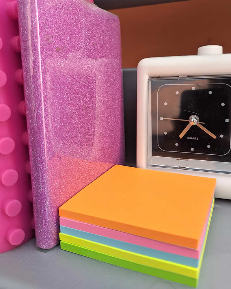 post it colorati fluo