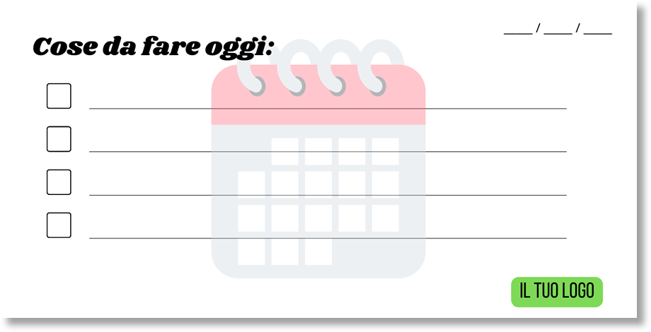 Esempio di Stampa Personalizzata post it 102x75mm