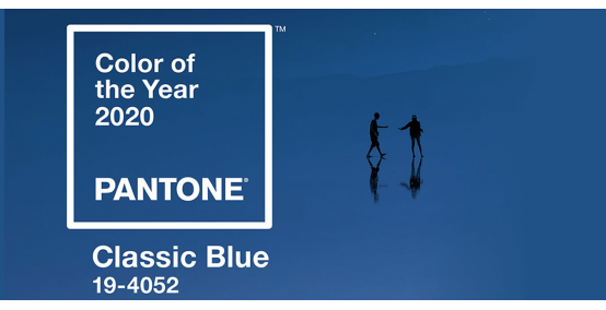 I colori Pantone e il Classic Blue 2020