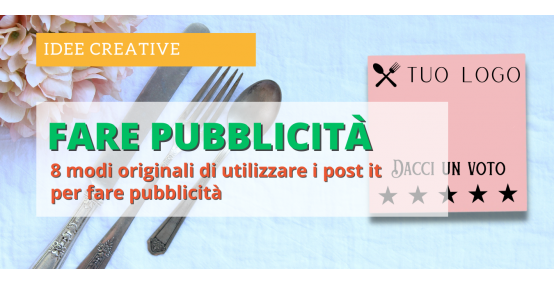 8 modi di fare pubblicità con post it