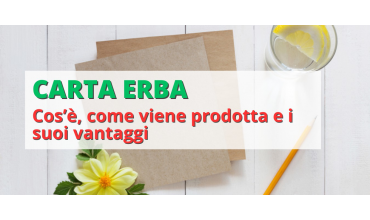 Carta erba: cos’è, produzione e vantaggi