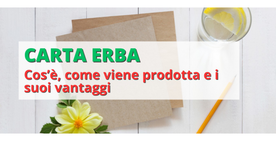 Carta erba: cos’è, produzione e vantaggi